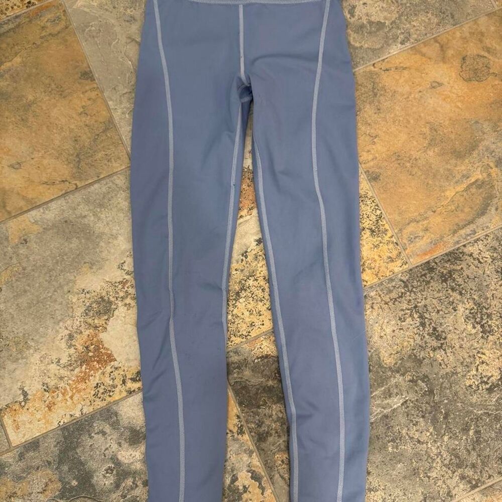 Carbon38 Women's Blue and Purple Leggings - Picture 4 of 8